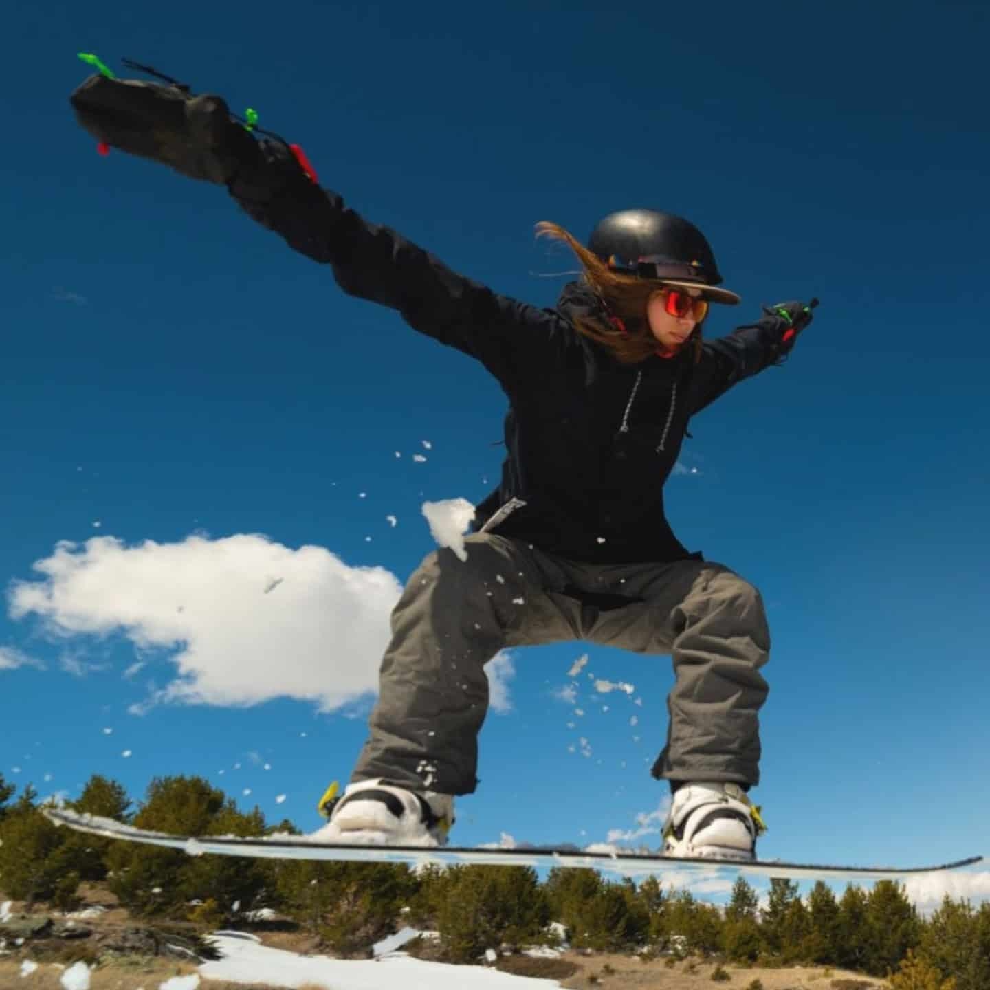Feral snowboarder