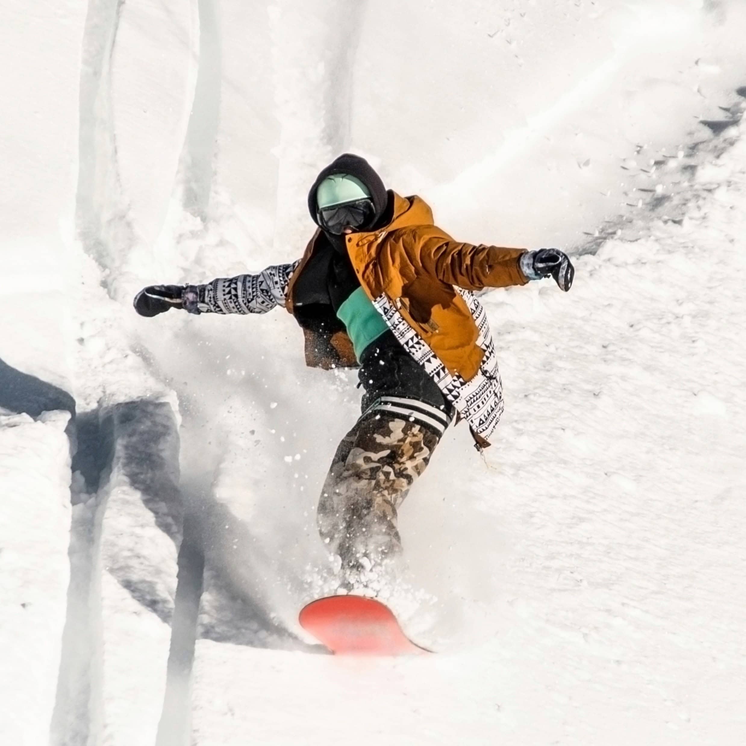 Feral snowboarder
